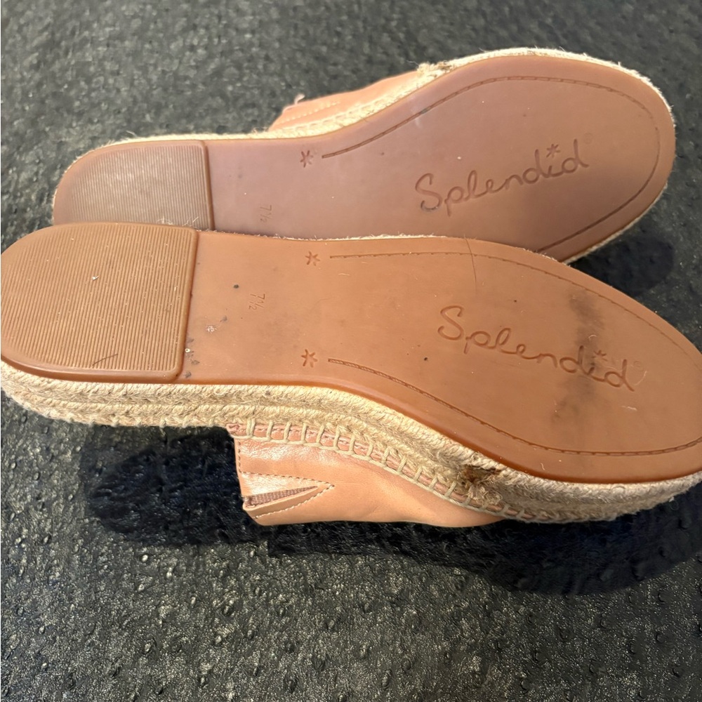 Splendid Euc Leather Upper Espadrill - image 4